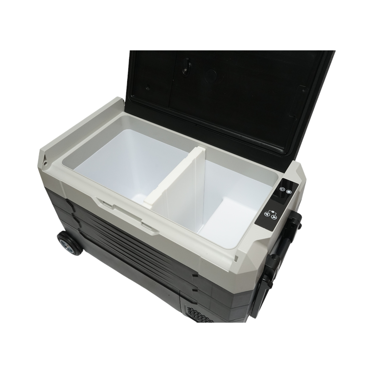 Frigider auto cu compresor 12-24-220V, 45W, capacitate 39.7L tip troler 726x390x443mm - imagine 6