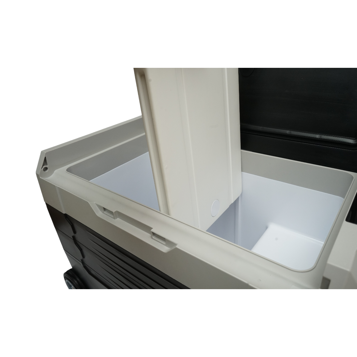 Frigider auto cu compresor 12-24-220V, 45W, capacitate 39.7L tip troler 726x390x443mm - imagine 7