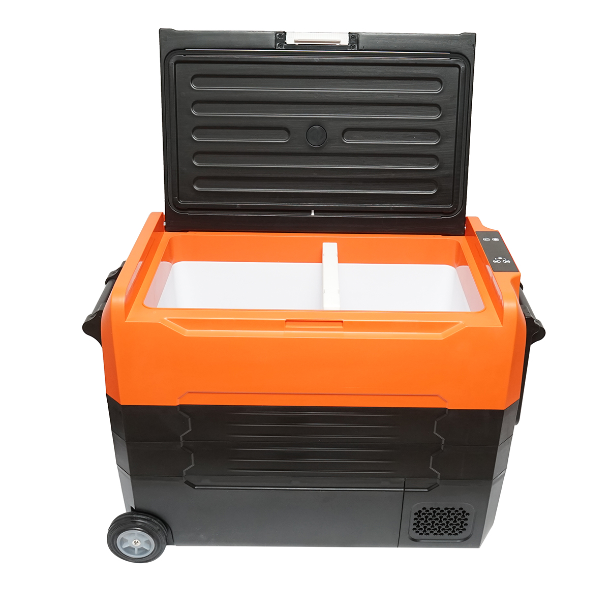 Frigider auto cu compresor 12-24-220V, 45W, capacitate 47L tip troler 726x390x513mm - imagine 4