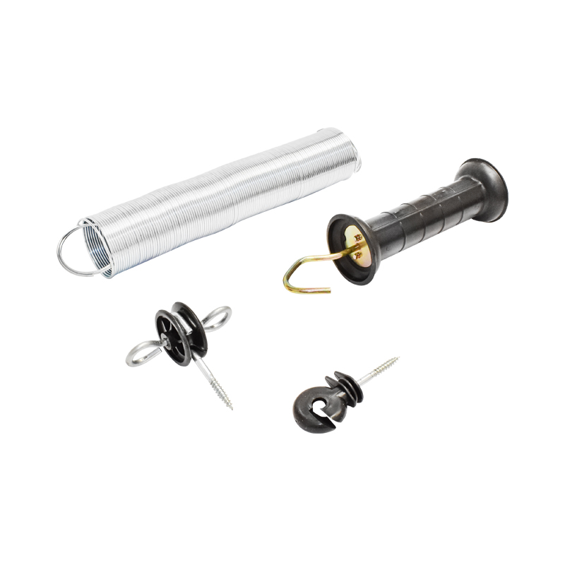 Set maner poarta cu arc si izolatori gard electric Breckner Germany - imagine 3