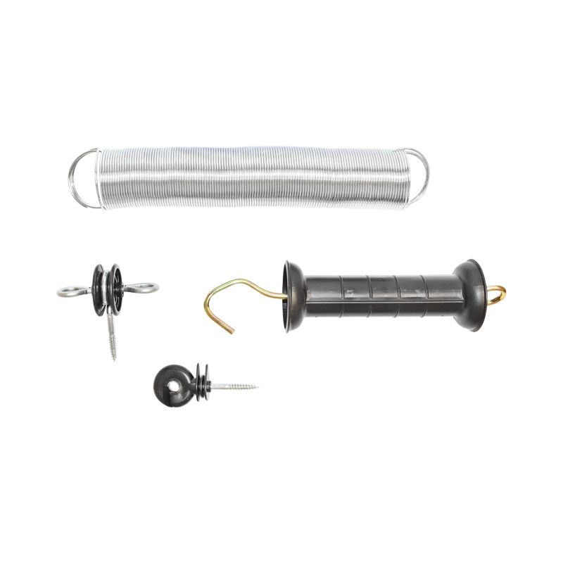 Set maner poarta cu arc si izolatori gard electric Breckner Germany - imagine 2