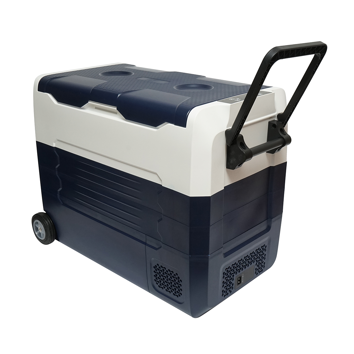 Frigider auto cu compresor 12-24-220V, 45W, capacitate 52L tip troler 726x390x513mm - imagine 6