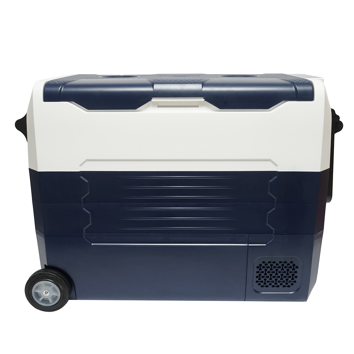 Frigider auto cu compresor 12-24-220V, 45W, capacitate 52L tip troler 726x390x513mm - imagine 2