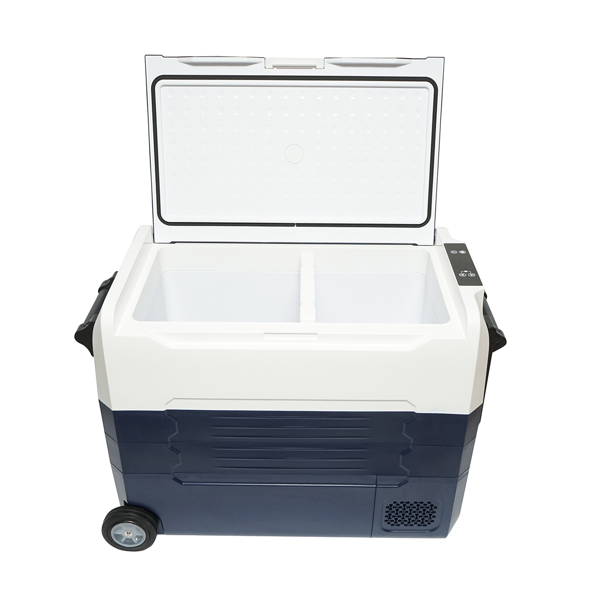 Frigider auto cu compresor 12-24-220V, 45W, capacitate 52L tip troler 726x390x513mm - imagine 9