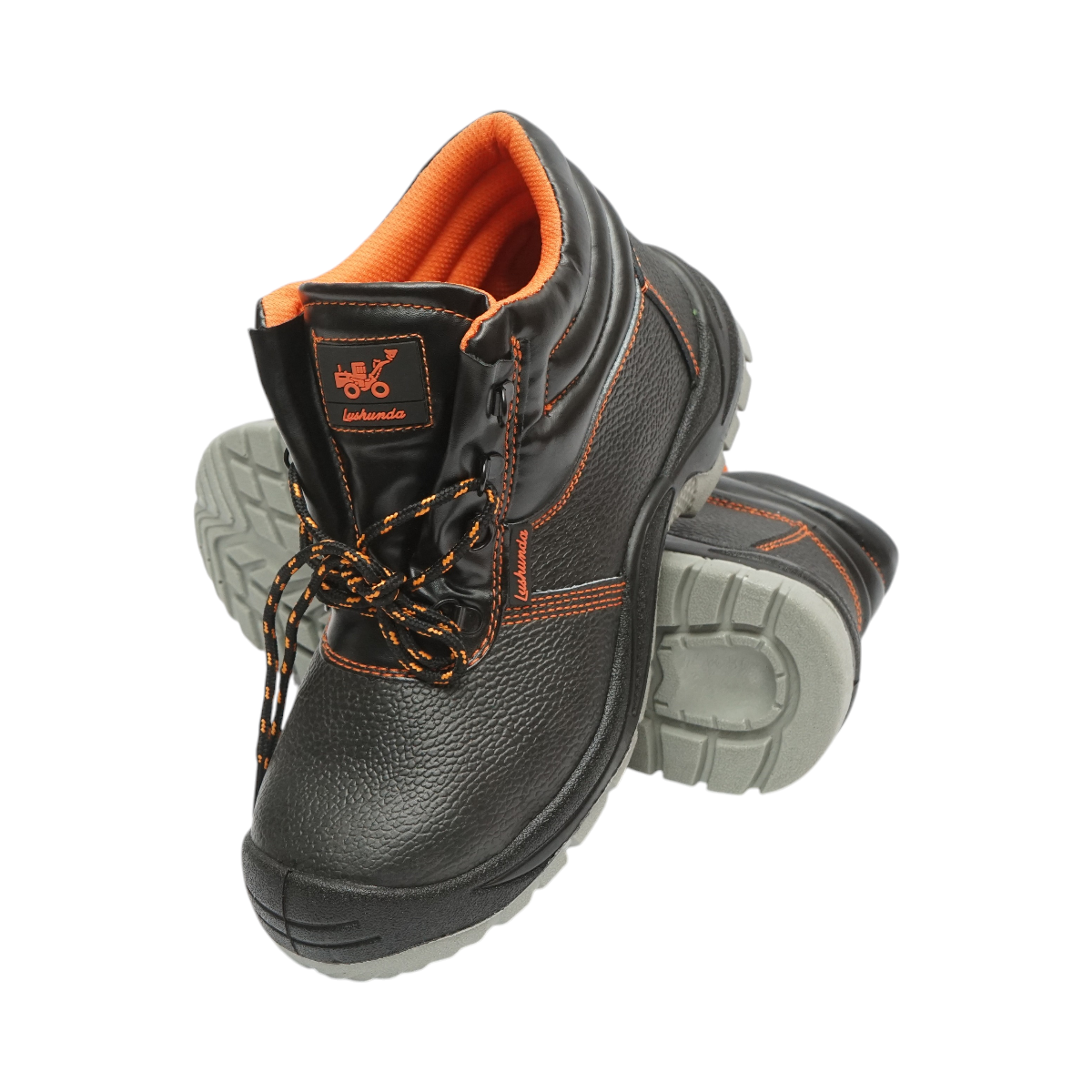 Bocanci de protectie marimea 40 cu bombeu si insertie talpa din otel 5001