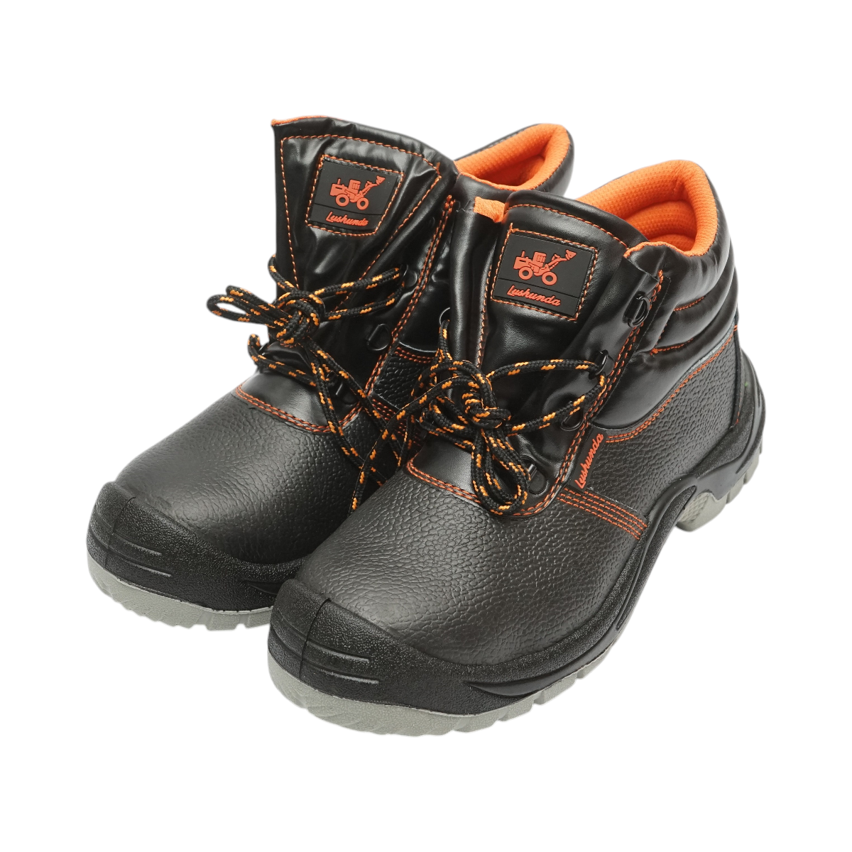 Bocanci de protectie marimea 46 cu bombeu si insertie talpa din otel 5001 - imagine 2