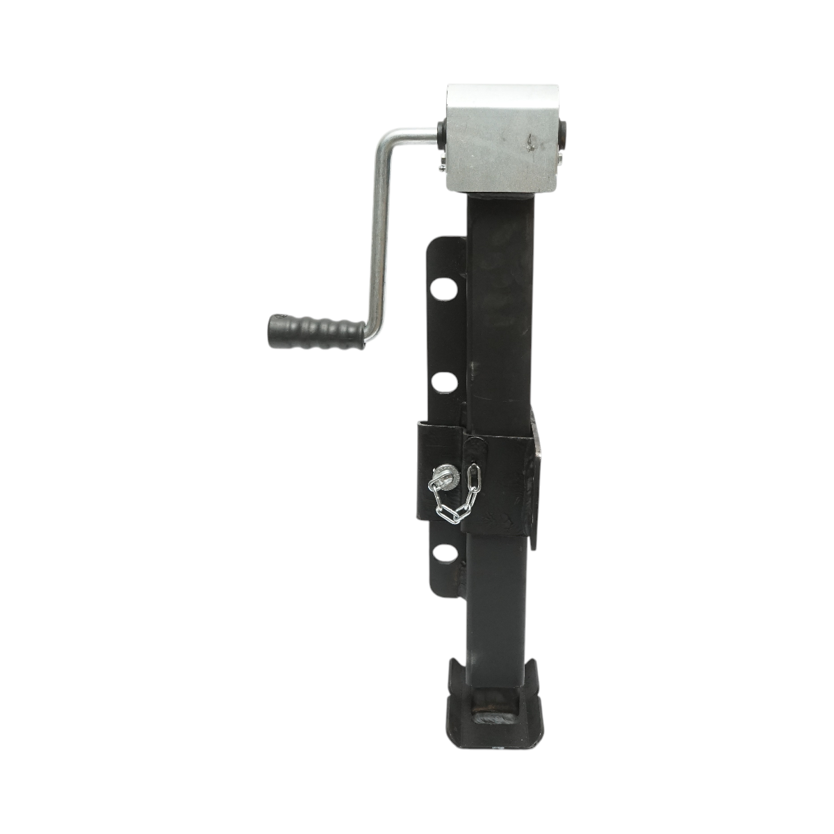 Picior de sprijin remorca reglabil cu manivela 64cm, fixare laterala, sarcina maxima 4000Kg - imagine 2