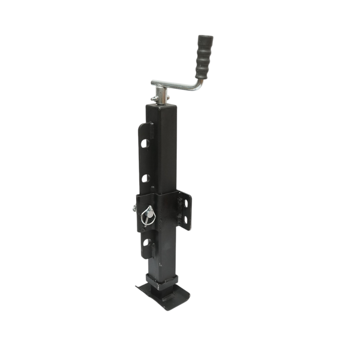 Picior de sprijin remorca reglabil cu manivela 58cm, fixare laterala, sarcina maxima 4000Kg - imagine 3