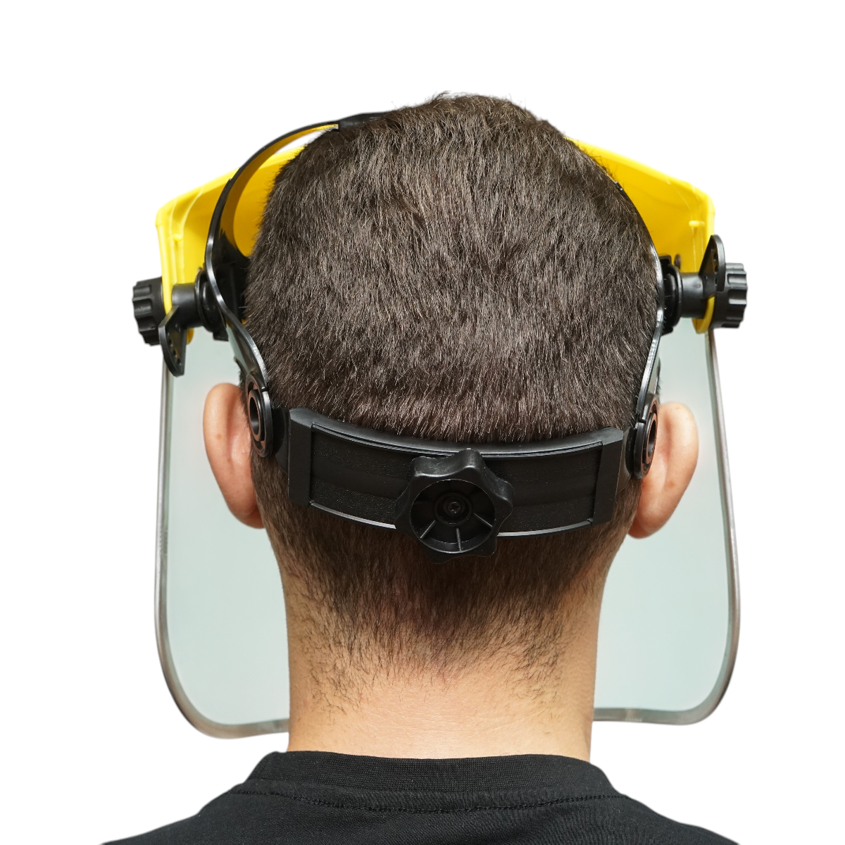 Masca de protectie cu viziera PC cu fixare pe cap reglabila Crownman - imagine 7