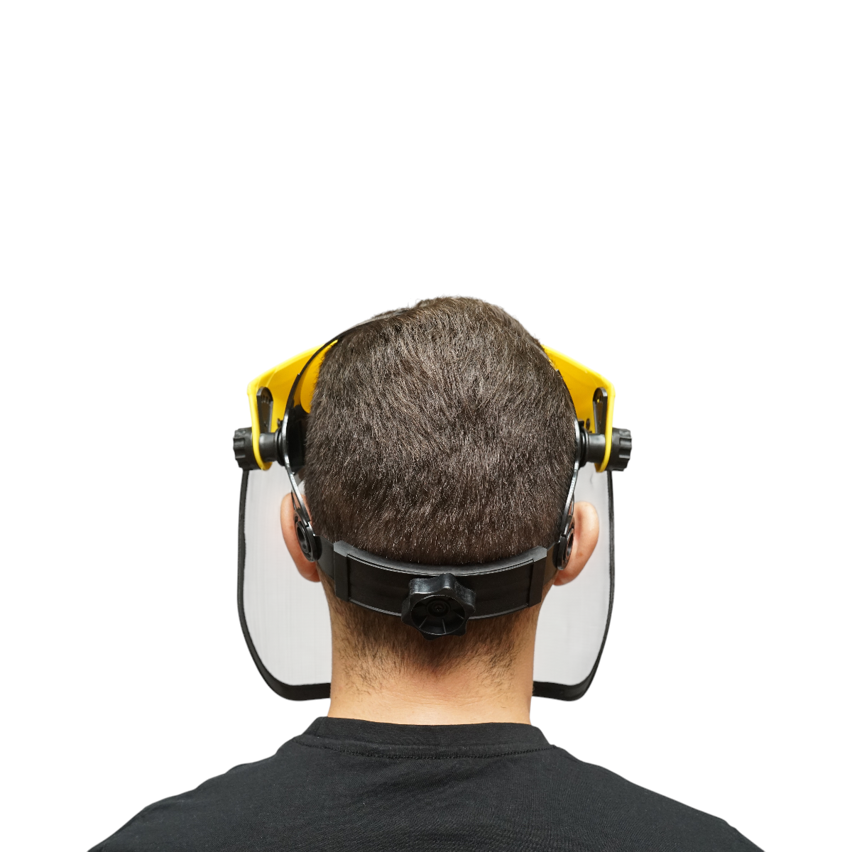 Masca de protectie cu viziera din plasa metalica cu fixare pe cap reglabila Crownman - imagine 8