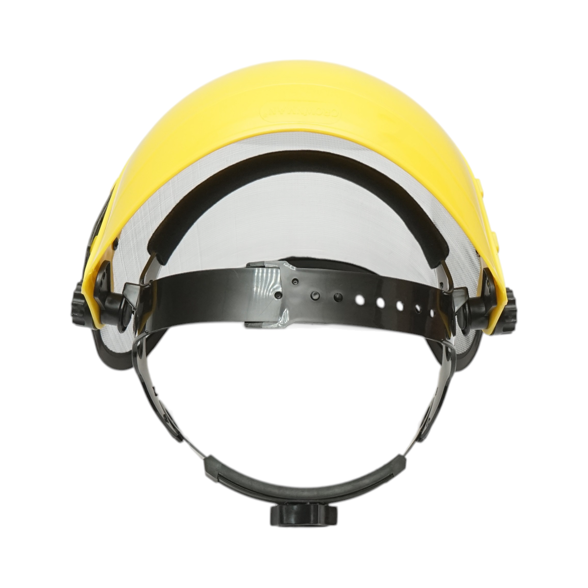 Masca de protectie cu viziera din plasa metalica cu fixare pe cap reglabila Crownman - imagine 5