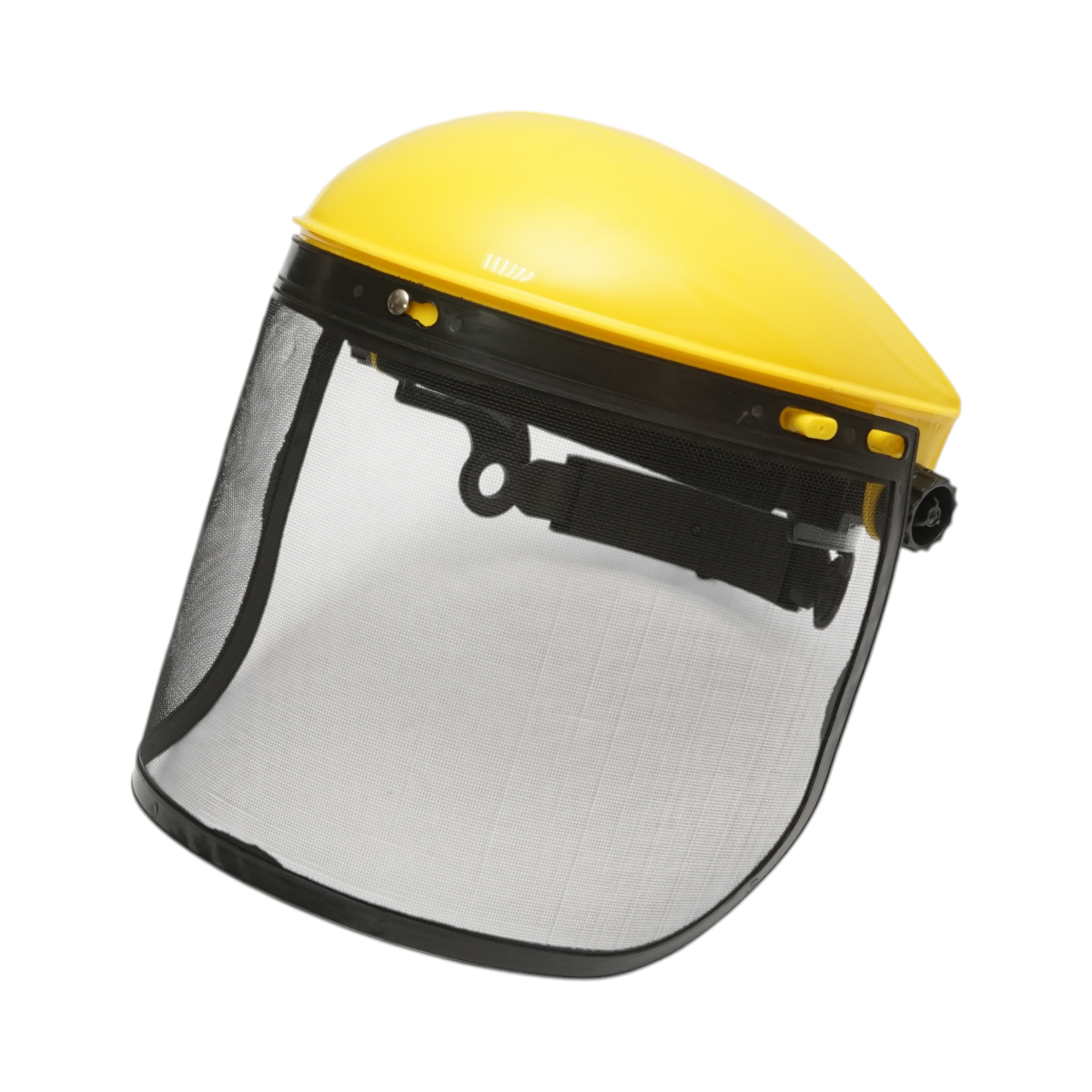 Masca de protectie cu viziera din plasa metalica cu fixare pe cap reglabila Crownman