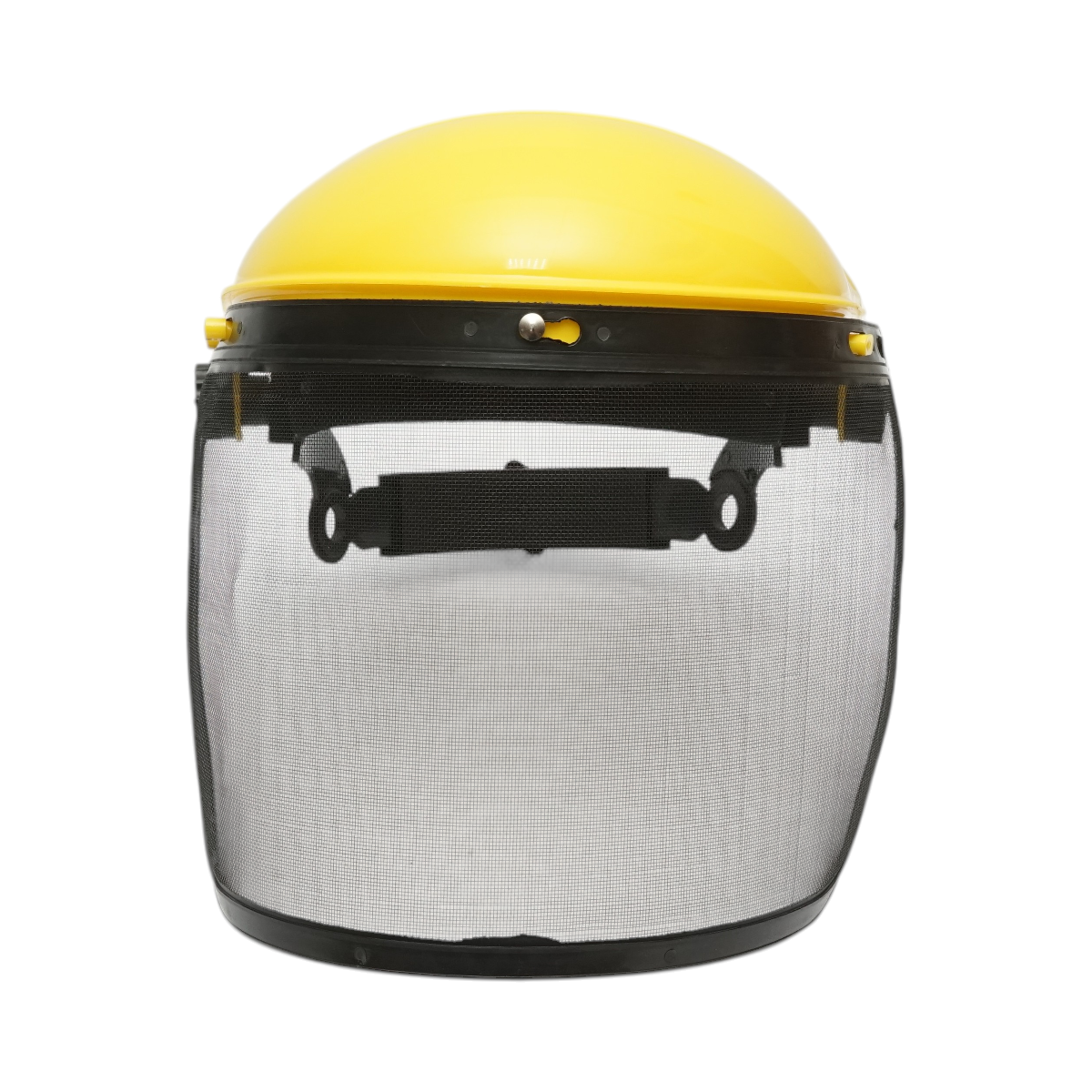 Masca de protectie cu viziera din plasa metalica cu fixare pe cap reglabila Crownman - imagine 3