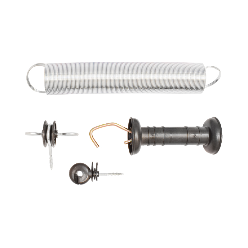Set maner poarta cu arc si izolatori gard electric Breckner Germany - imagine 2