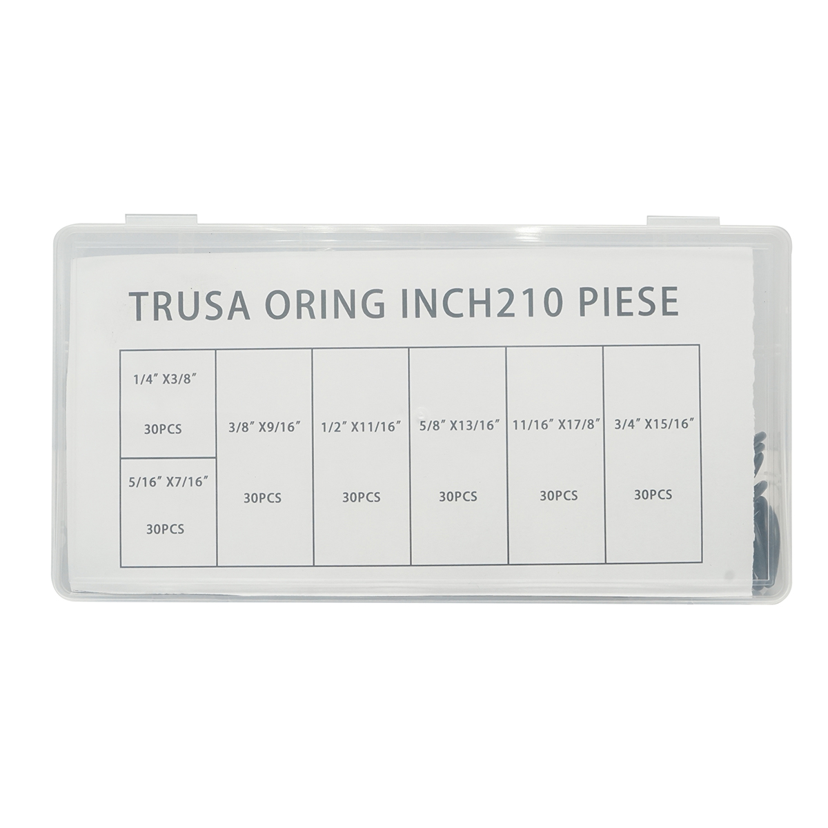 Trusa O-ring inch 210 piese - imagine 3