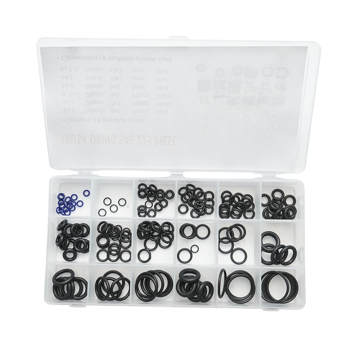 Trusa O-ring metric SAE 225 piese - imagine 2