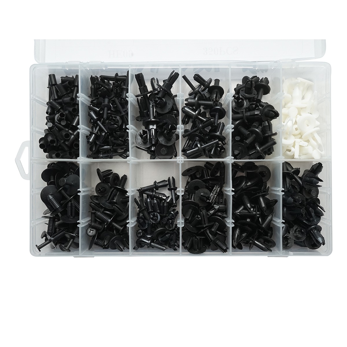 Trusa clipsuri plastic auto universale 350 piese - imagine 4