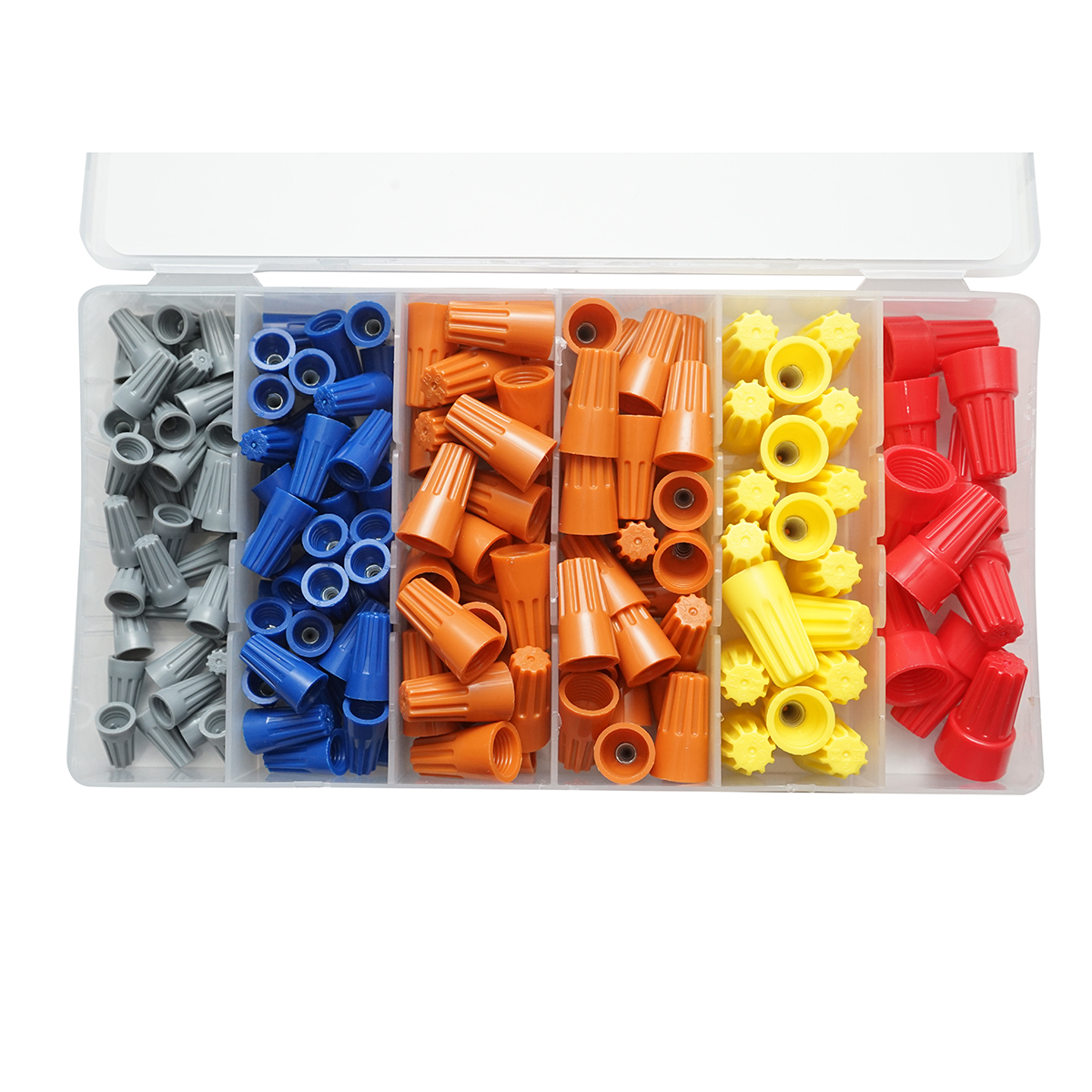 Trusa conectori electrici terminali rapizi cu infiletare 158 piese - imagine 4