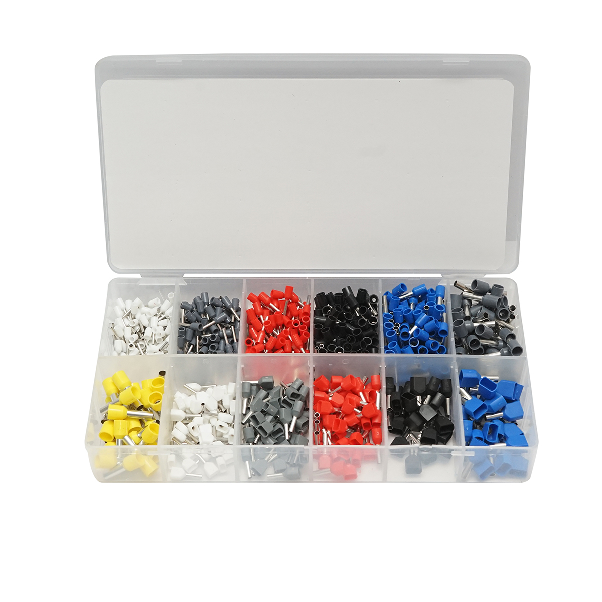 Trusa pini terminali electrici izolati 0.5-6mm² 775 piese