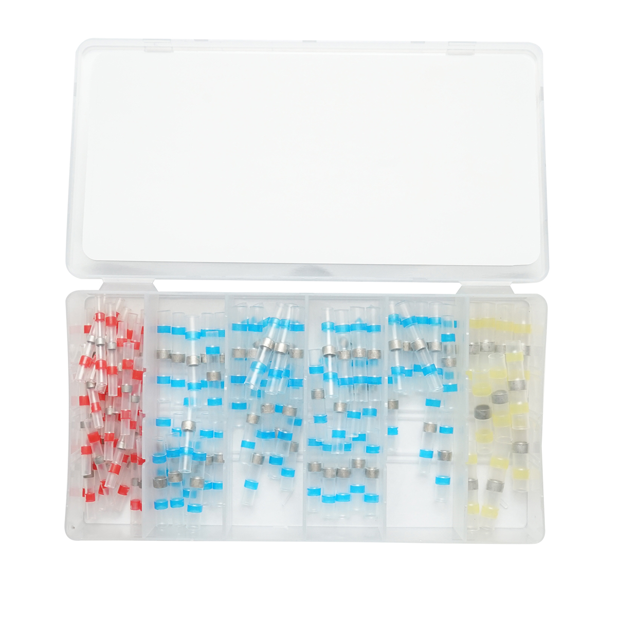 Trusa 100 conectori termocontractabili cu inel de cositor 0.5-6mm2 - imagine 2