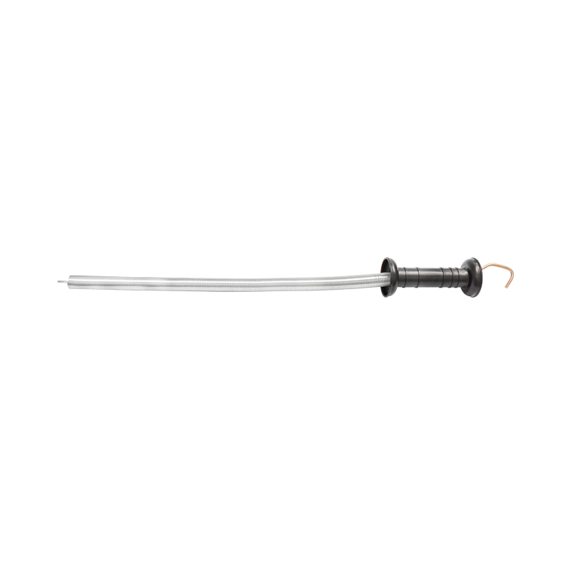 Maner poarta negru cu carlig si arc 3m gard electric Breckner Germany - imagine 3