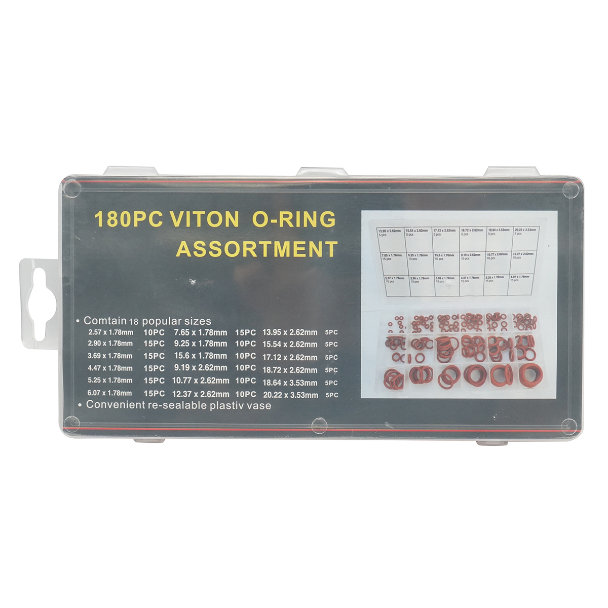 Trusa O-ring Viton 180 piese - imagine 3