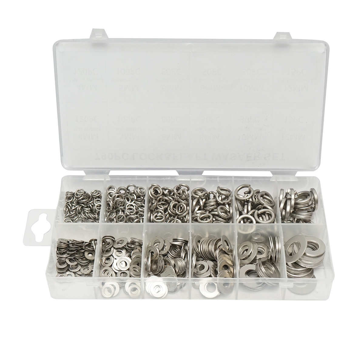 Trusa saibe plate si grover 4-12mm 790 piese