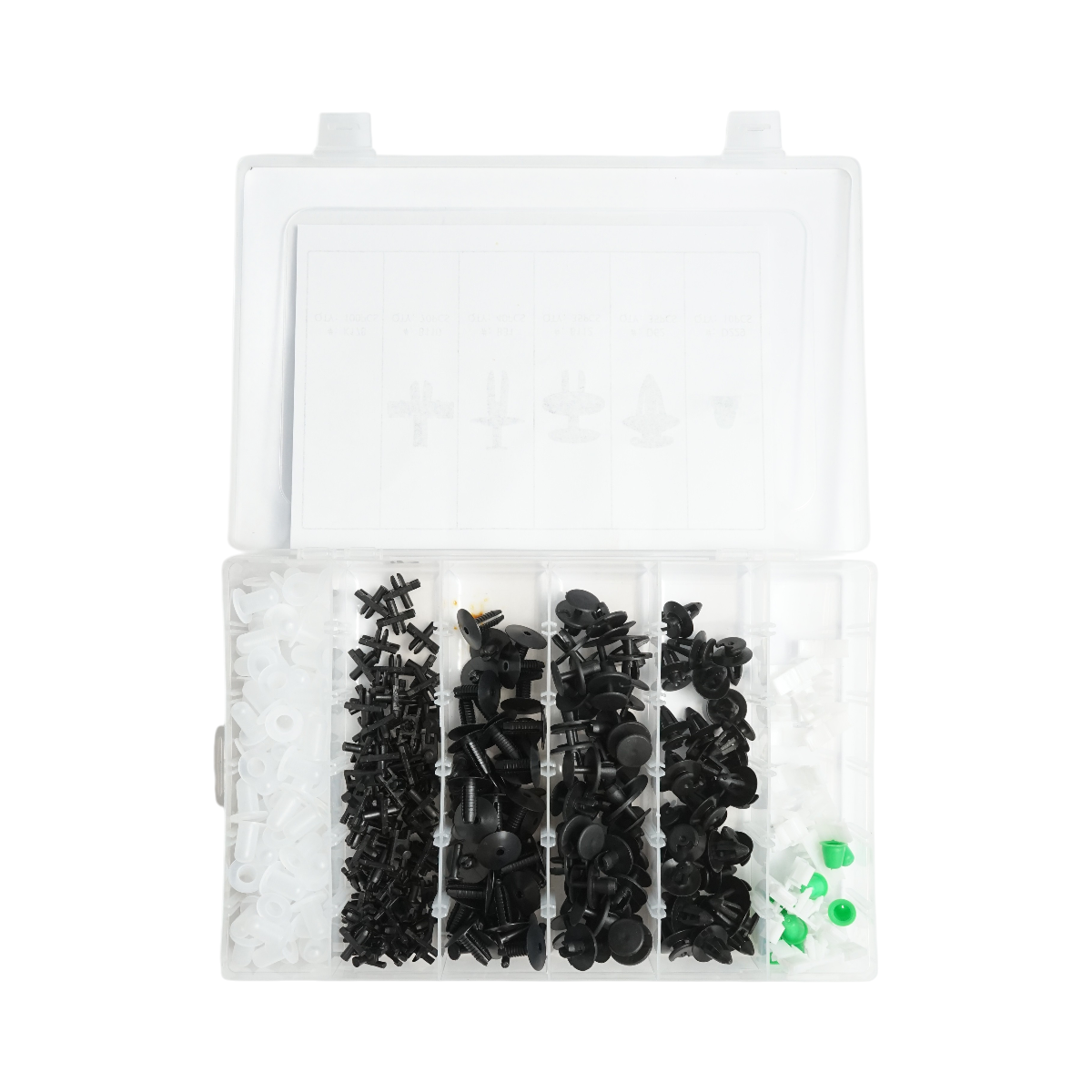 Trusa clipsuri plastic auto BMW 290 piese - imagine 2