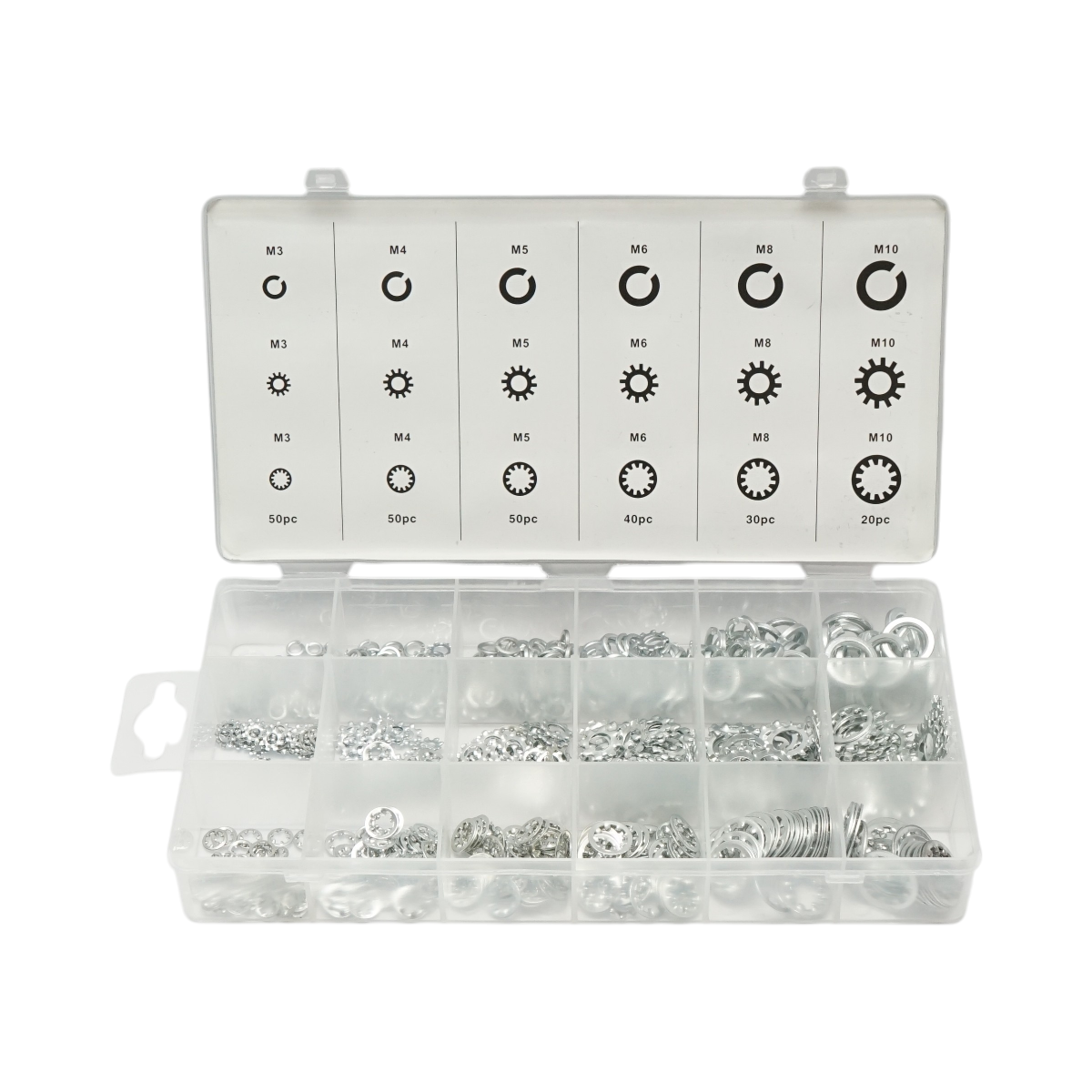 Trusa saibe grover si dintate interior/exterior 720 piese