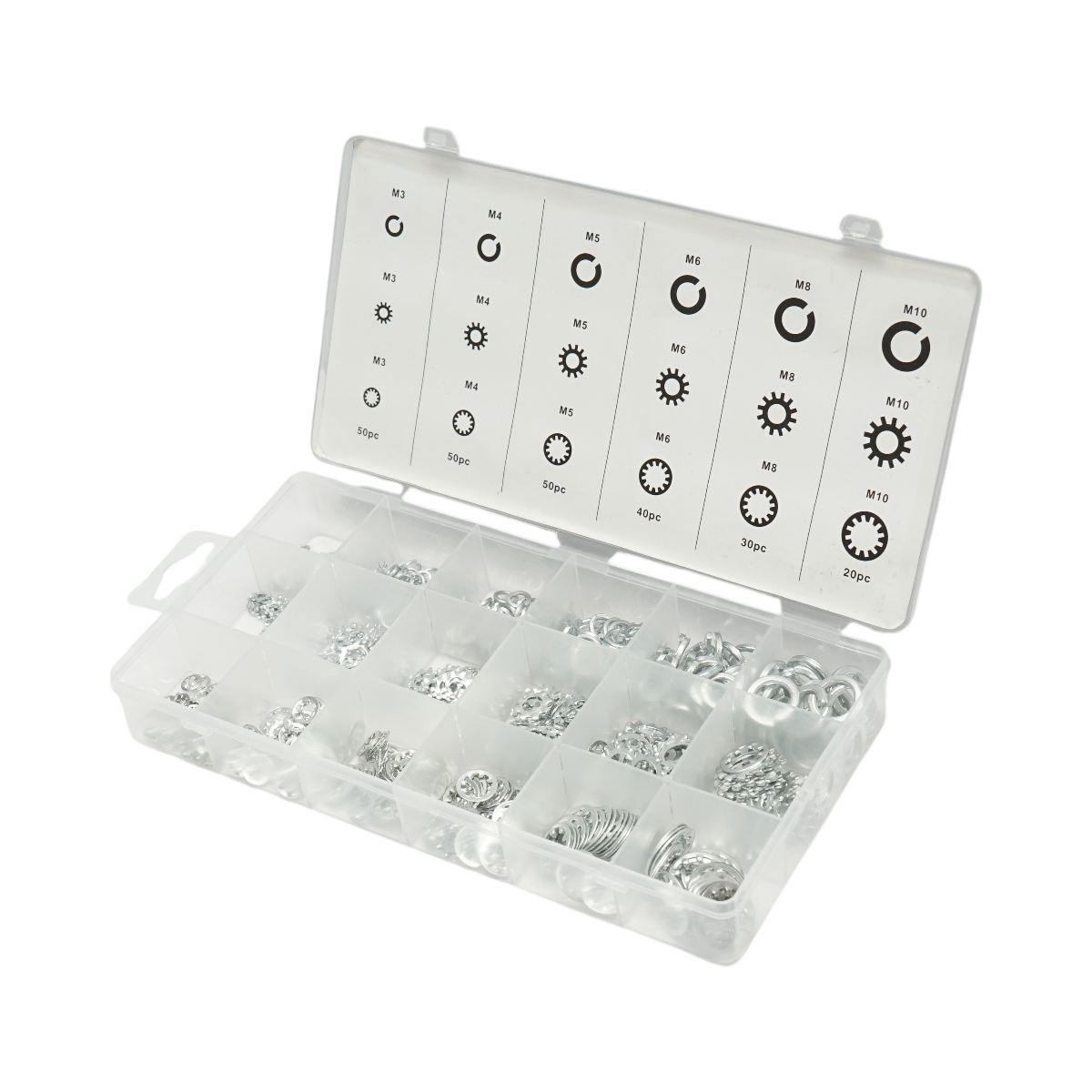 Trusa saibe grover si dintate interior/exterior 720 piese - imagine 4