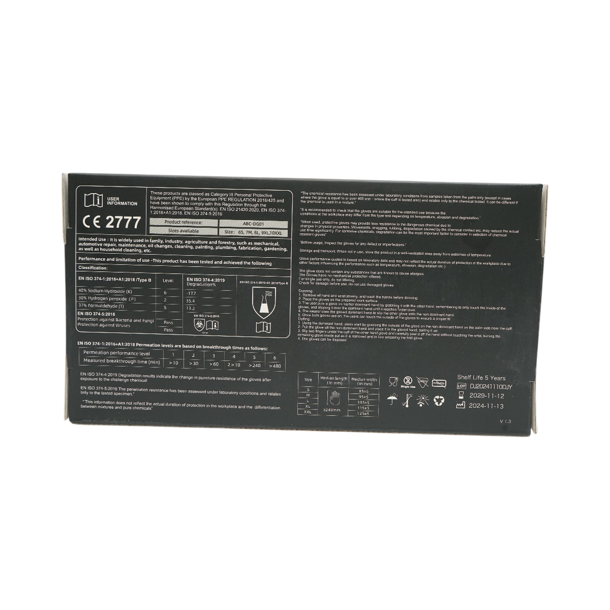 Manusi din nitril portocalii nepudrate cu textura diamond grip, marimea S 100 buc/cutie - imagine 9