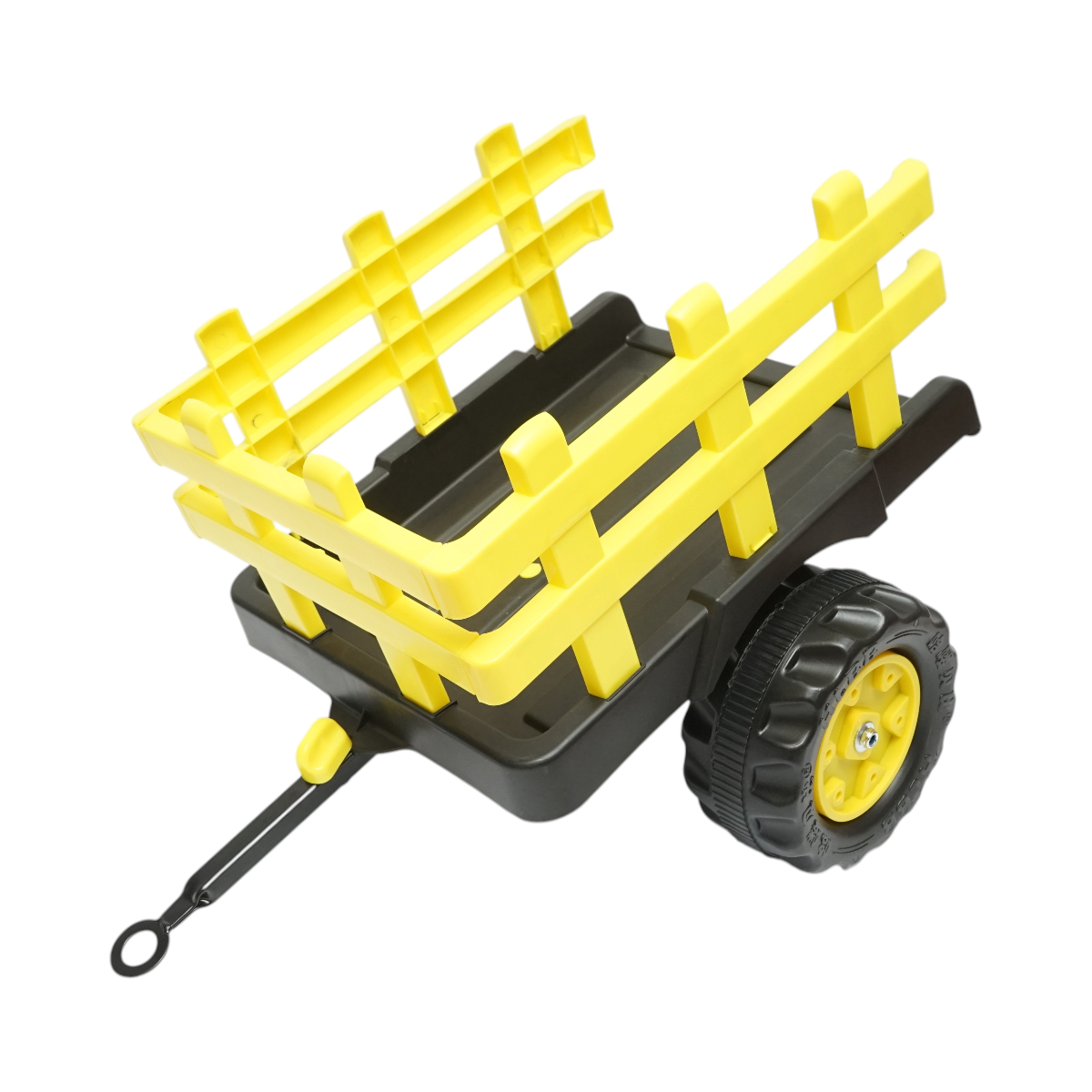 Tractor electric cu remorca, telecomanda si baterie pentru copii 1580x580x730mm - imagine 8