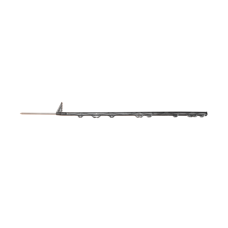 Stalp din plastic 1110mm negru pentru fir gard electric Breckner Germany - imagine 2