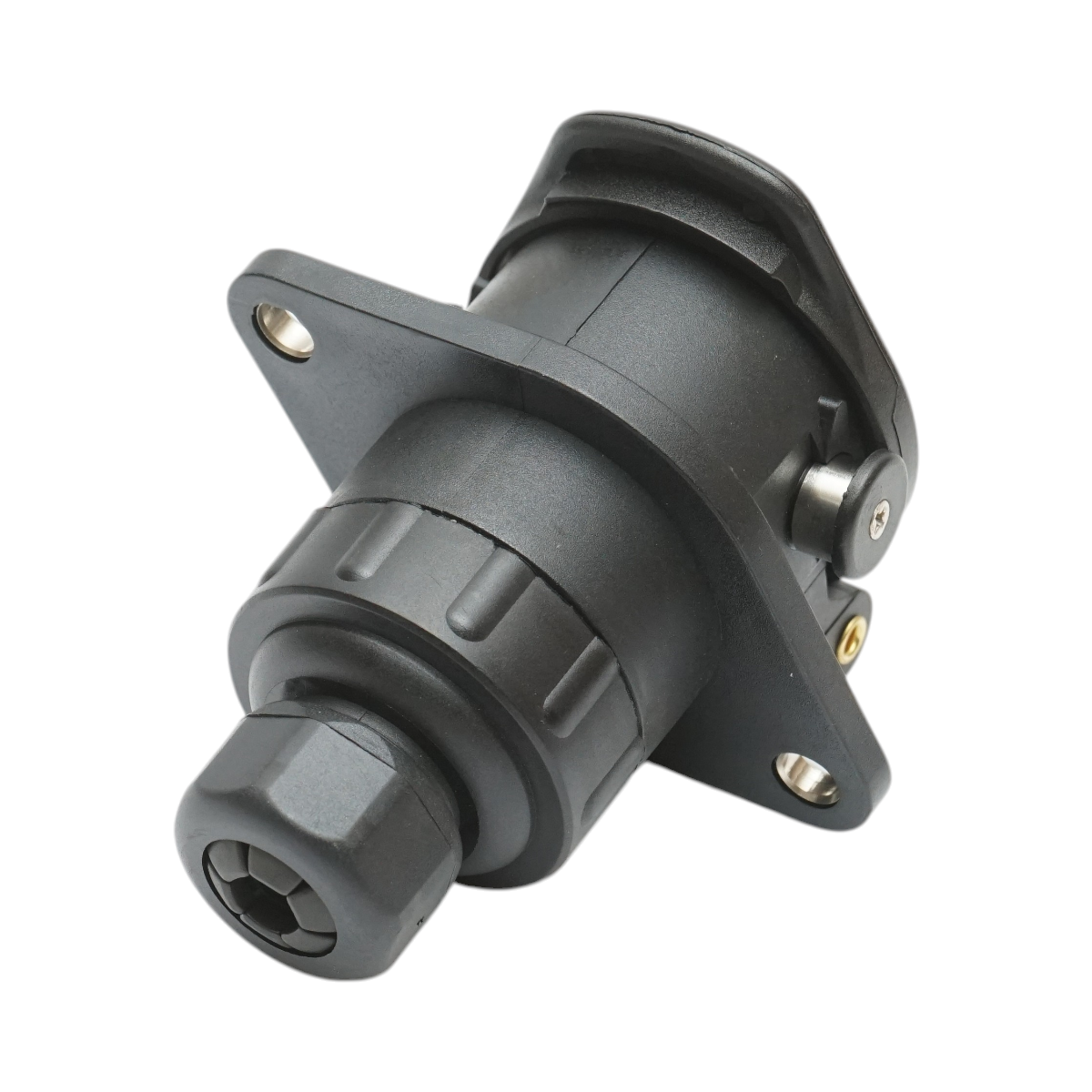 Priza remorca 7 pini 24V ABS/EBS universala cod OEM 8JB007645-021 Breckner Germany - imagine 2