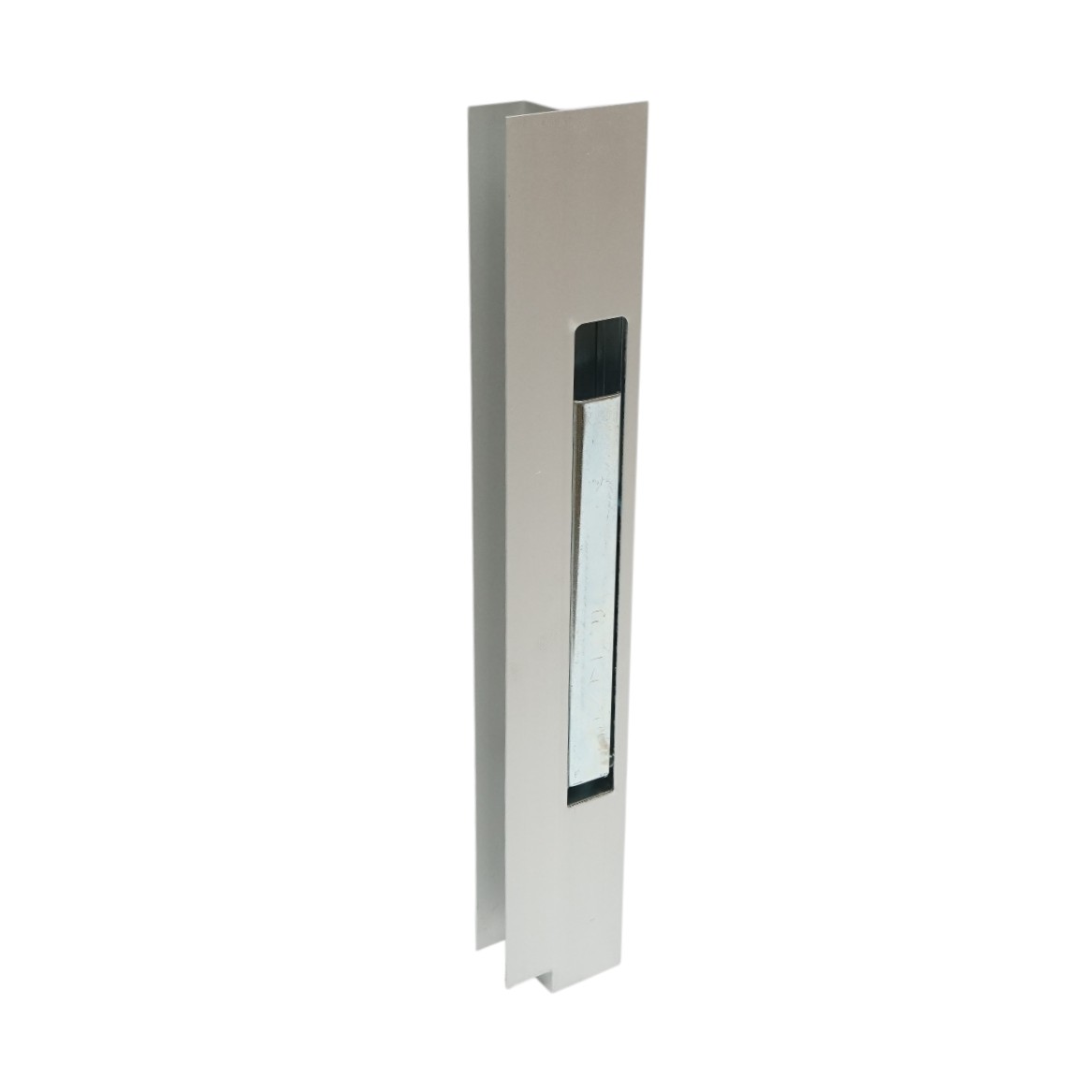 Inchizator oblon interior dreapta aluminiu, maner otel zincat 400mm - imagine 2