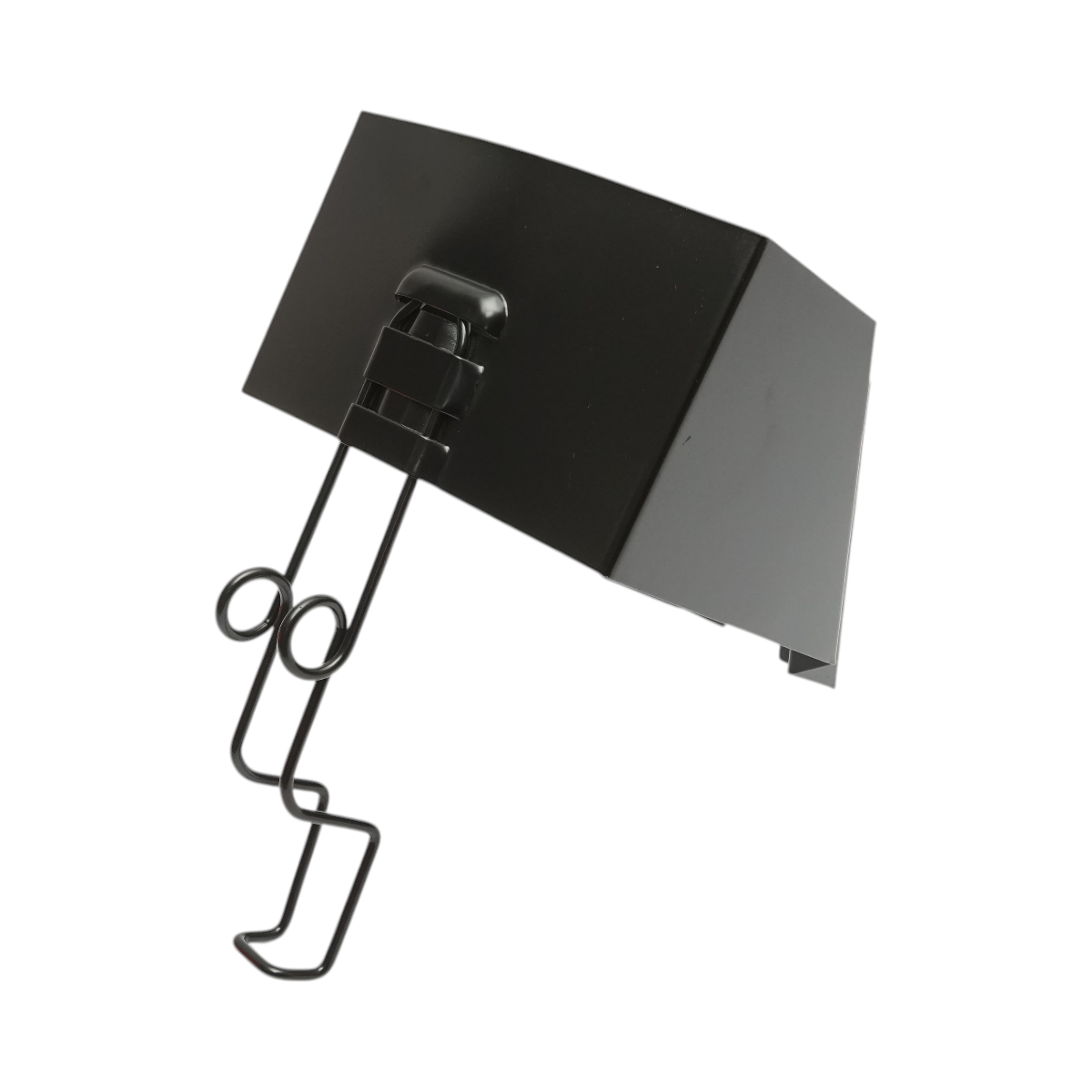 Suport cala blocare roata din otel negru - imagine 5