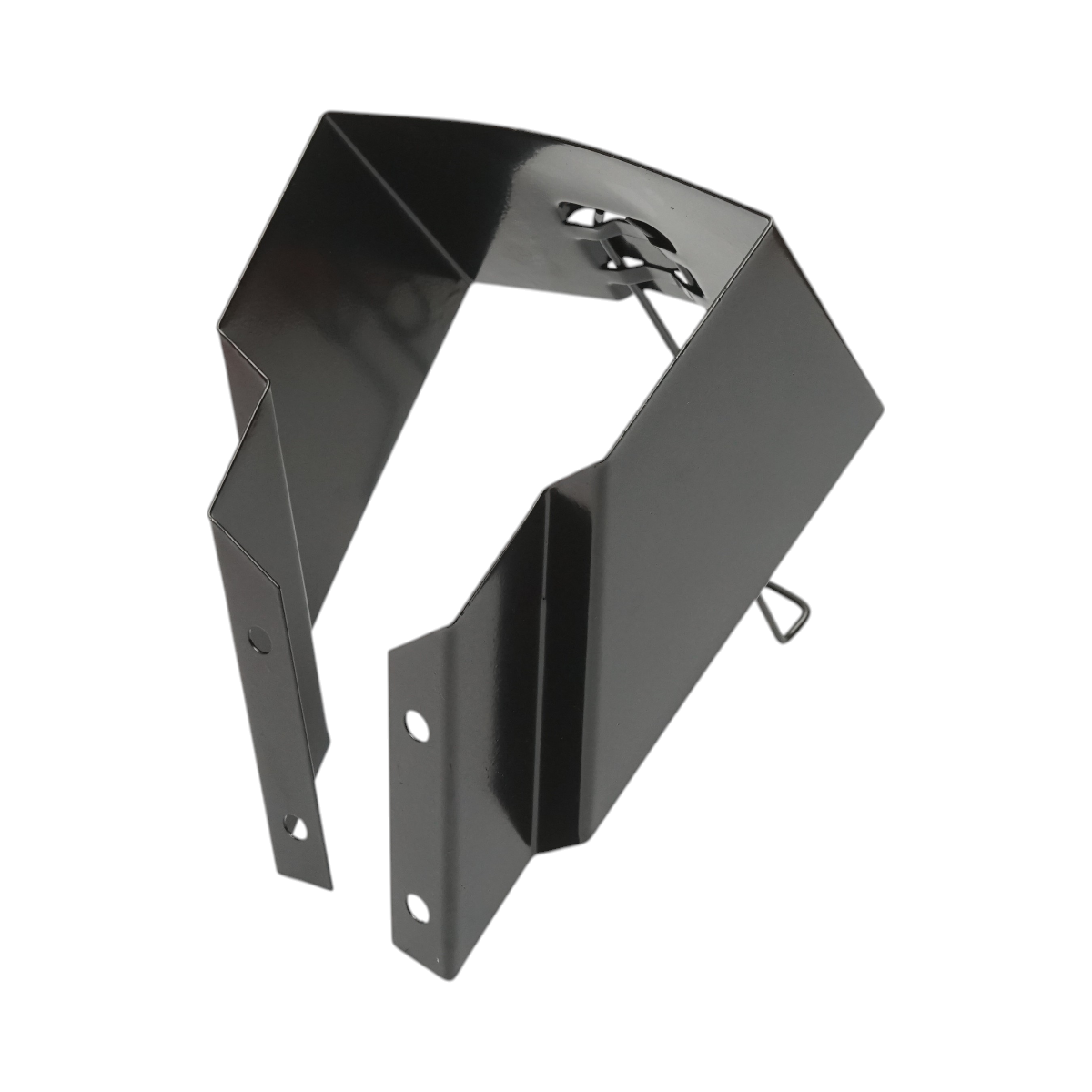 Suport cala blocare roata din otel negru - imagine 4