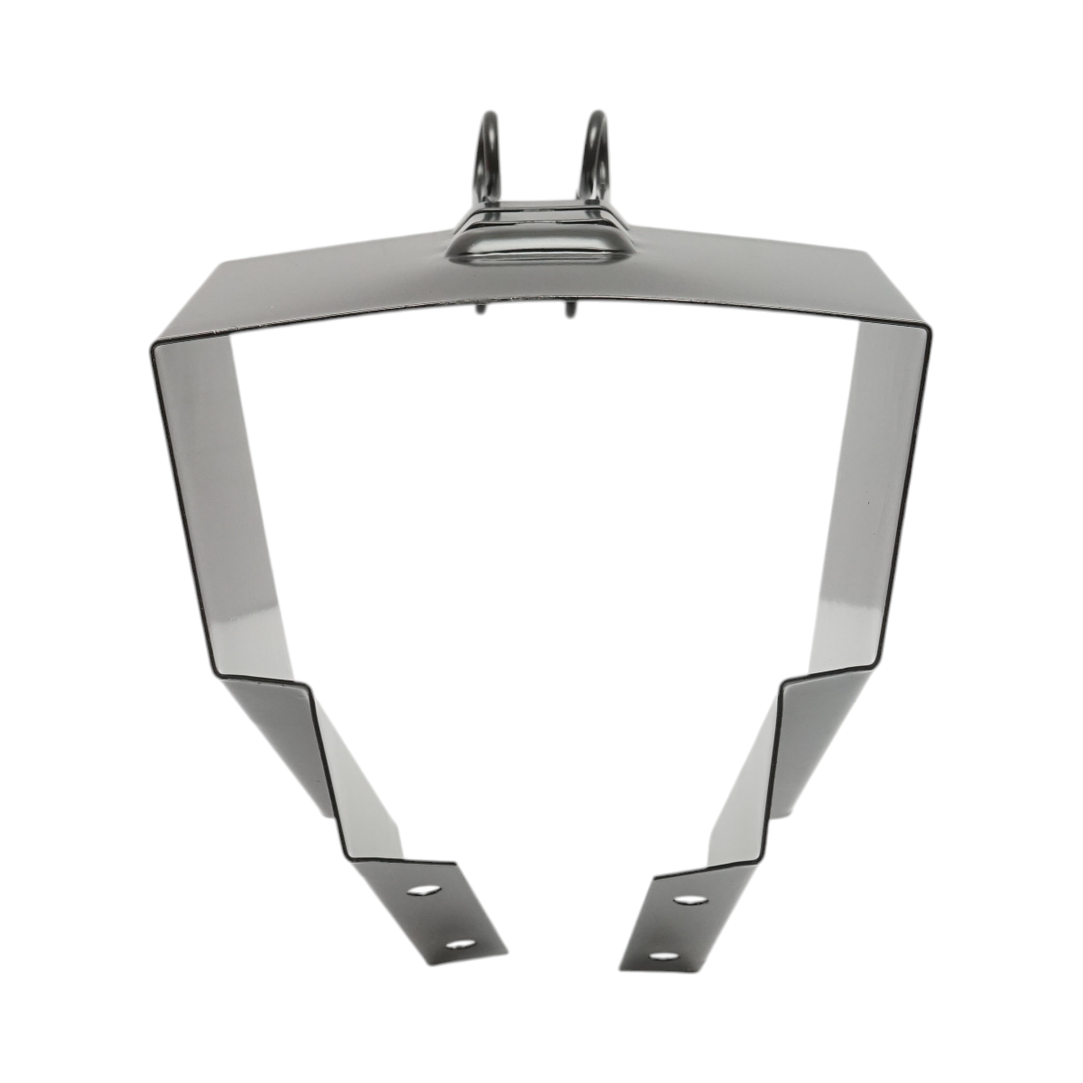 Suport cala blocare roata din otel negru - imagine 2