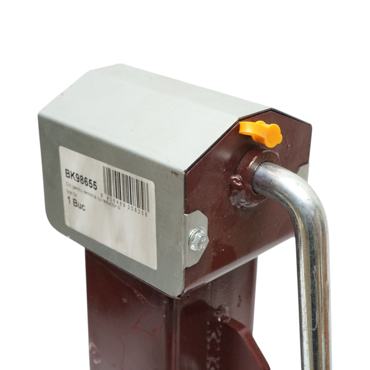 Picior de sprijin remorca reglabil cu manivela 57cm, fixare laterala, sarcina maxima 8000Kg - imagine 6