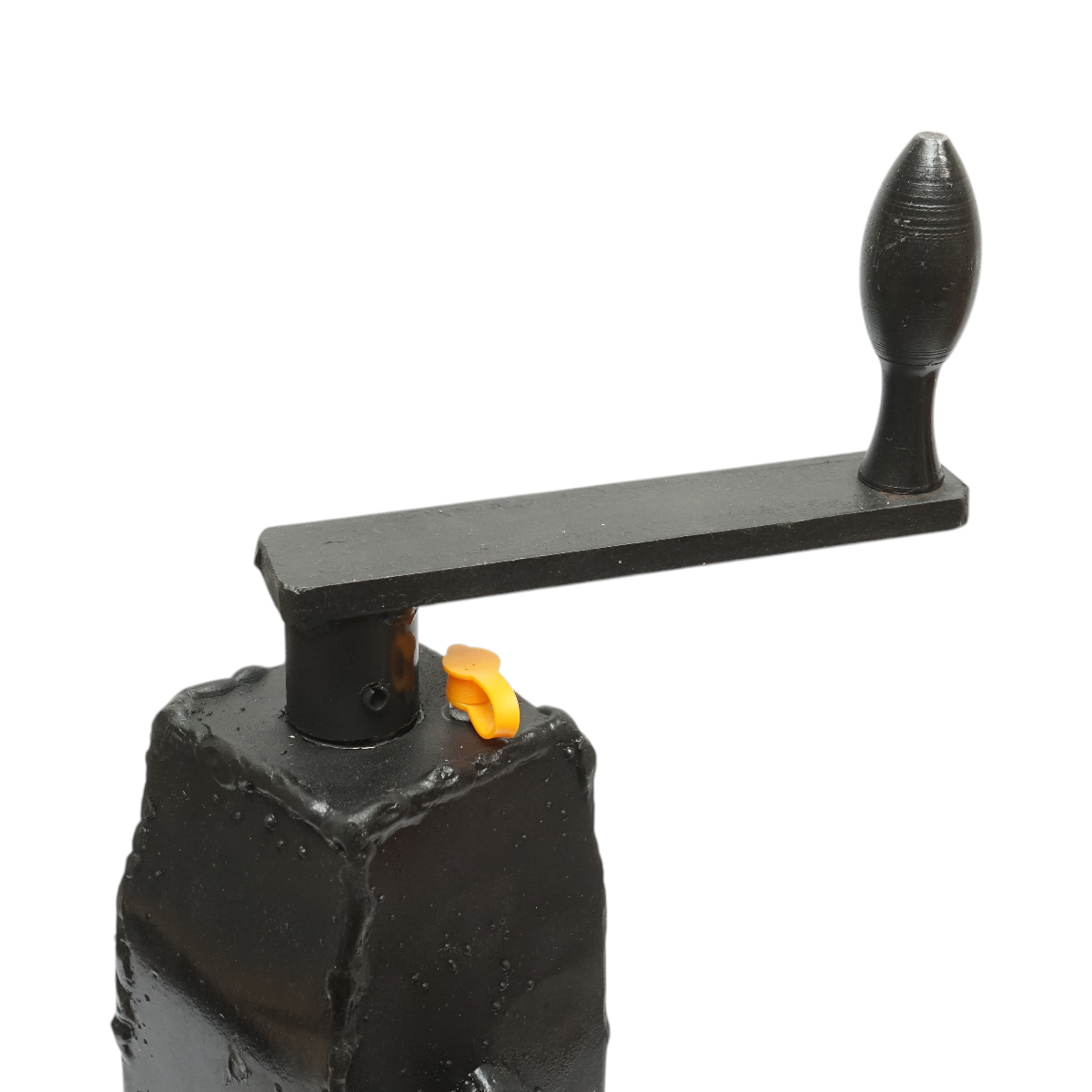 Picior de sprijin remorca reglabil cu manivela 50cm, fixare laterala, cilindru 80mm sarcina maxima 6000Kg - imagine 6