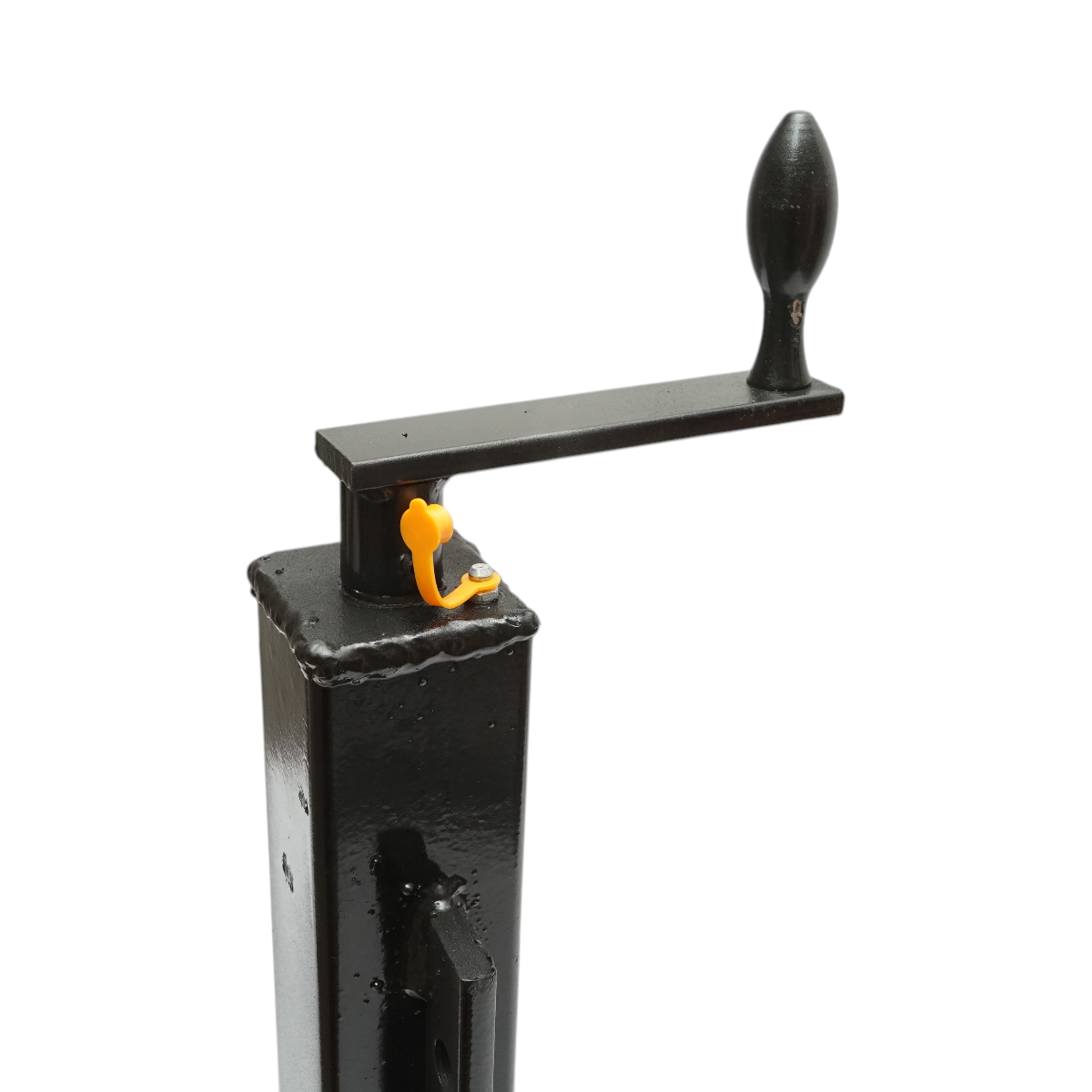 Picior de sprijin remorca reglabil cu manivela 50cm, fixare laterala, cilindru 60mm, sarcina maxima 6000Kg - imagine 6