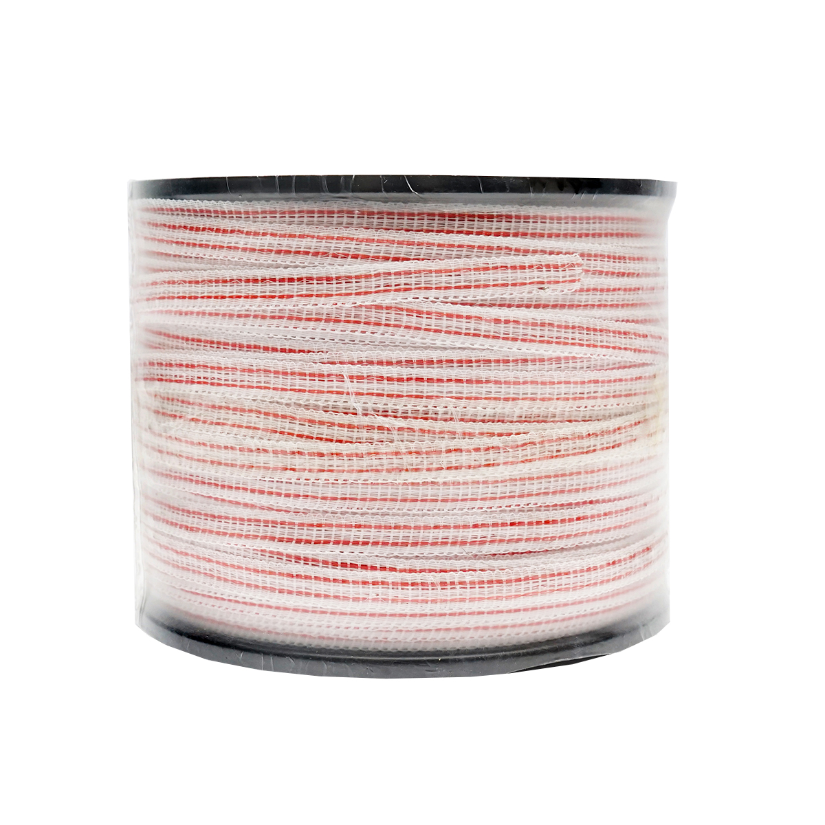 Rola banda rosu-alb fi 10mm, 4x0.16mm SS, 13Ohm/m 250m gard electric Breckner Germany - imagine 3