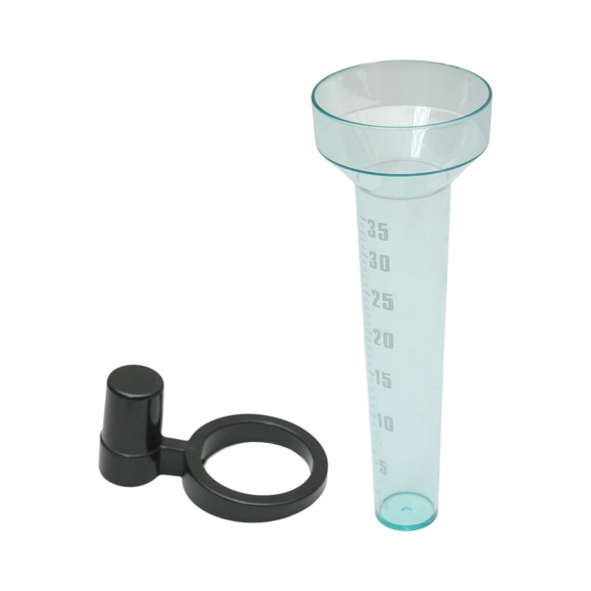 Pluviometru gradat 1-35mm cu suport  de fixare pentru masurarea precipitatiilor 1-35 L/mp - imagine 2