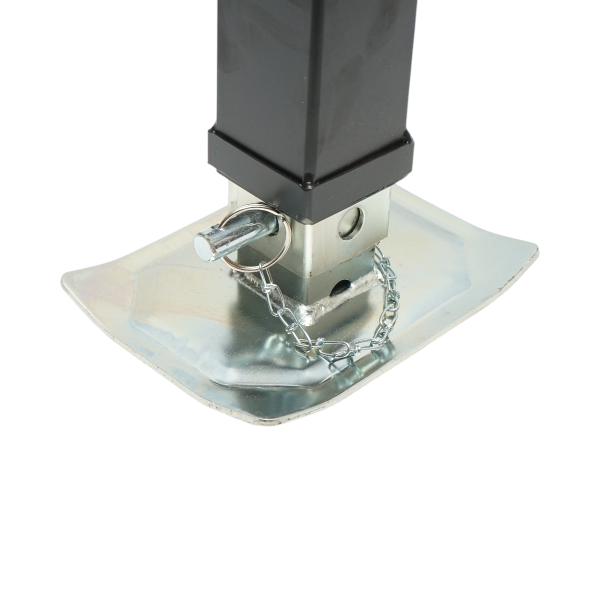 Picior de sprijin remorca reglabil cu manivela 56cm, fixare laterala, sarcina maxima 3175kg - imagine 6