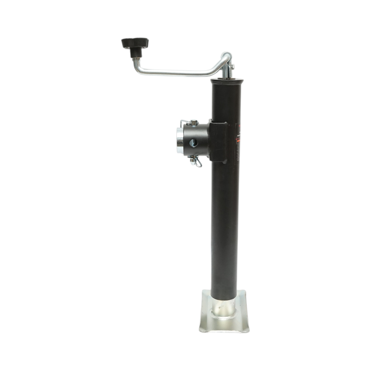 Picior de sprijin remorca reglabil cu manivela 50cm, fixare laterala, sarcina maxima 2268kg - imagine 2