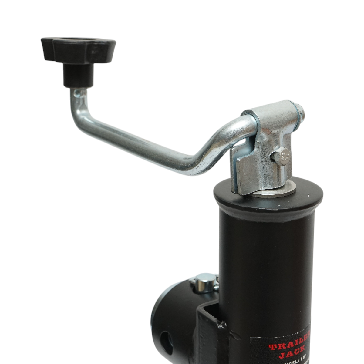 Picior de sprijin remorca reglabil cu manivela 50cm, fixare laterala, sarcina maxima 2268kg - imagine 4