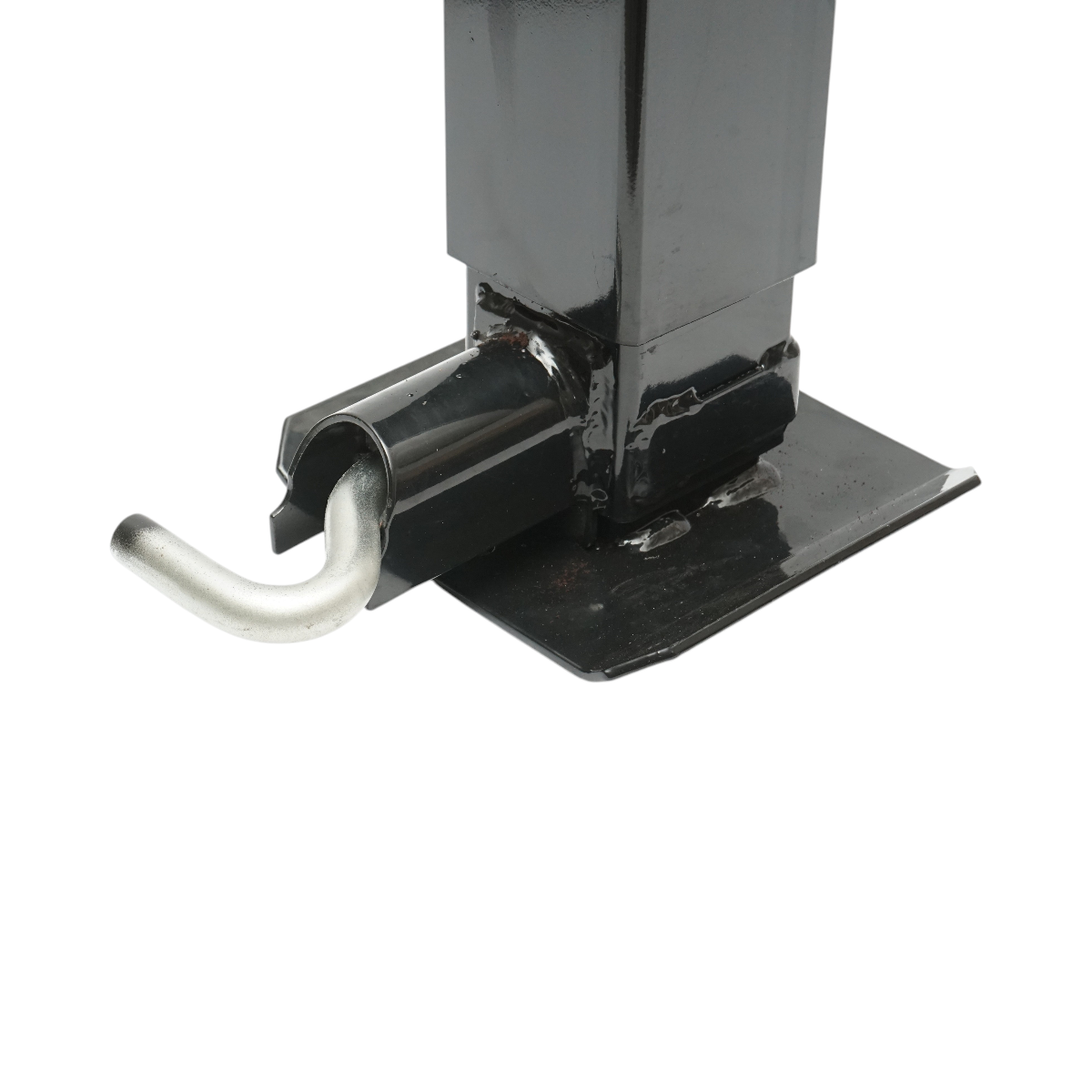 Picior de sprijin remorca reglabil cu manivela 71cm, fixare laterala, sarcina maxima 5443kg - imagine 7