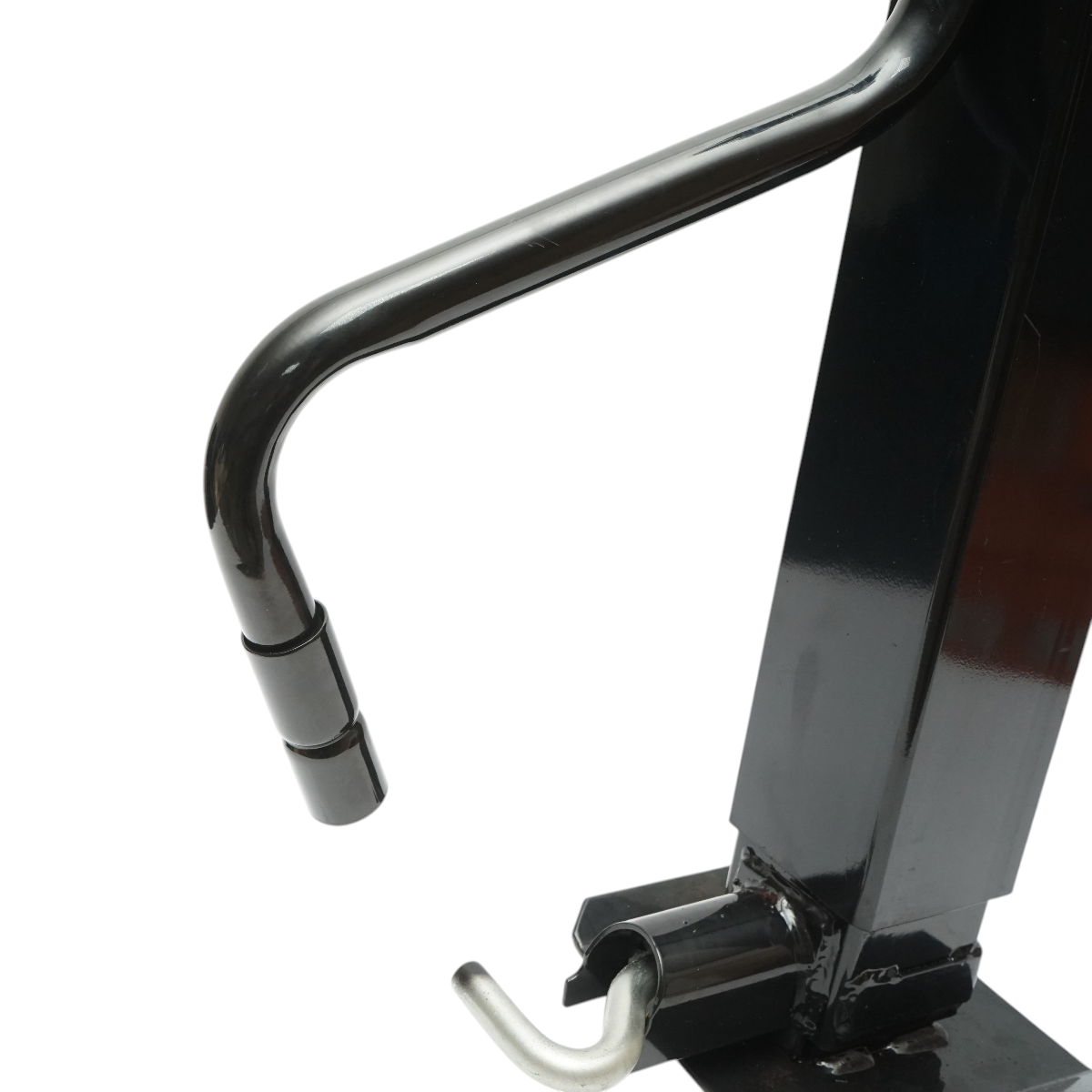 Picior de sprijin remorca reglabil cu manivela 71cm, fixare laterala, sarcina maxima 5443kg - imagine 6