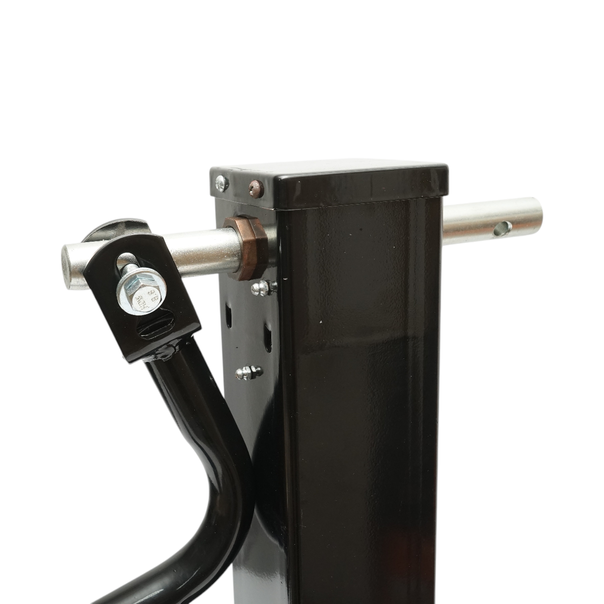 Picior de sprijin remorca reglabil cu manivela 71cm, fixare laterala, sarcina maxima 5443kg - imagine 5