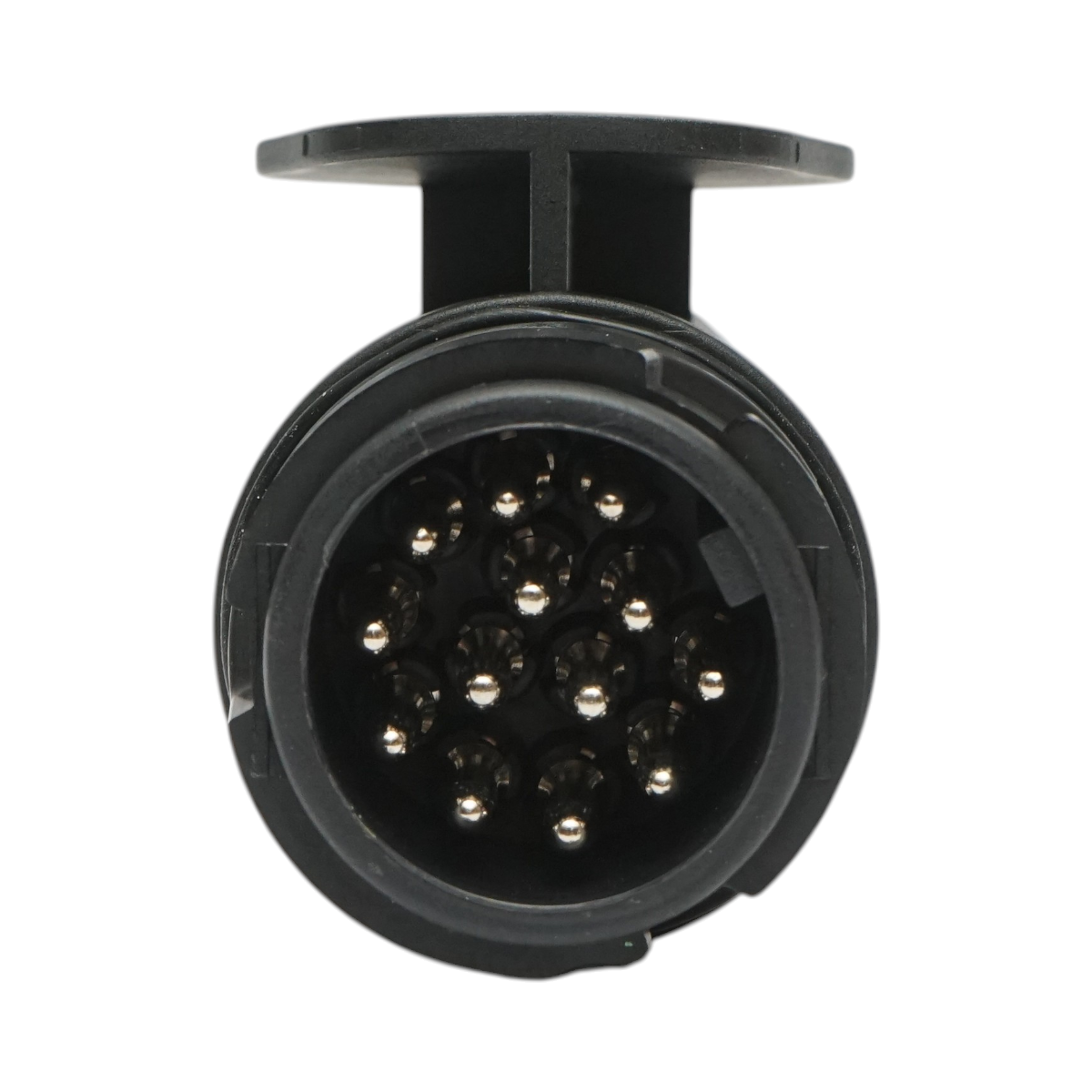 Fisa remorca 13 pini 12V cu capac, cablu electric 2 iesiri Breckner Germany - imagine 3